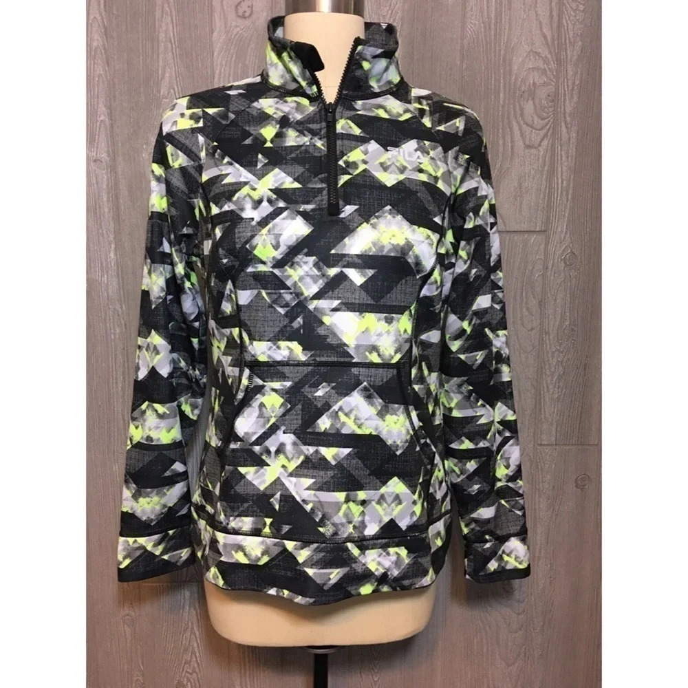 Fila Quarter-Zip Sports Pullover M